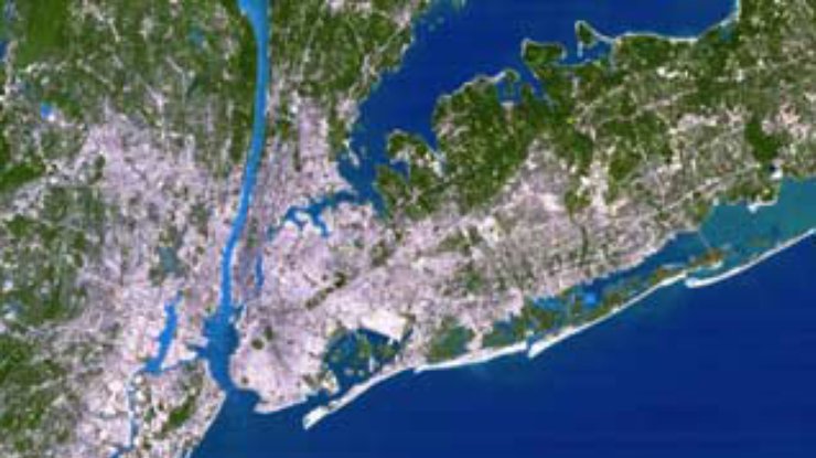 Спутник наблюдает за ростом городов