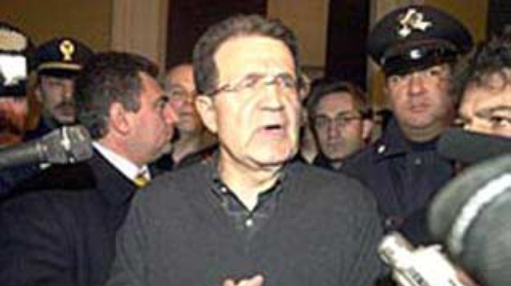 Глава Еврокомиссии Романо Проди получил посылку с воспламеняющимся порошком