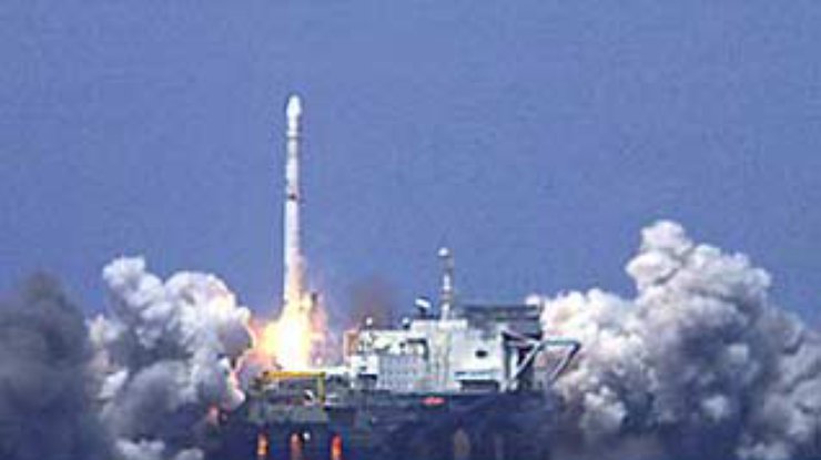 С плавучей платформы в Тихом океане стартовала ракета-носитель "Зенит" с бразильским спутником