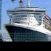 Круизный лайнер Queen Mary 2 отправляется в первое трансатлантическое путешествие