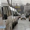 В Днепропетровске бастуют водители маршруток