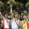 Золотую медаль для Украины в упражнениях на брусьях завоевал гимнаст Валерий Гончаров