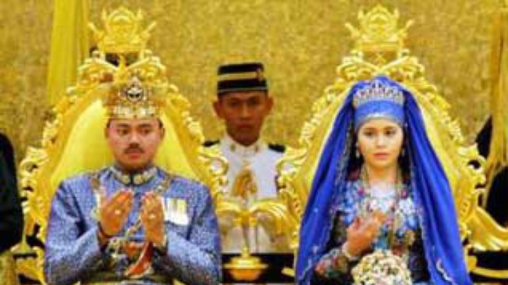 Золотой день для первой невесты Брунея