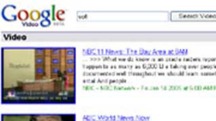 Google запустил поиск по телевизионным программам