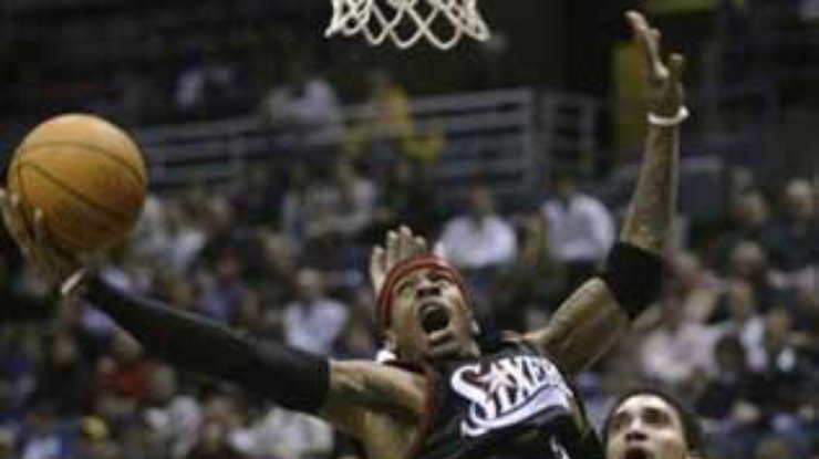 НБА: Айверсон снова в ударе