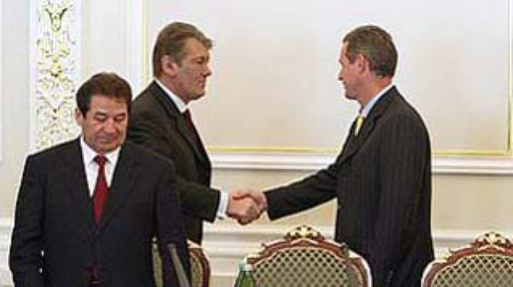 Ющенко и российские бизнесмены против Владимира Путина