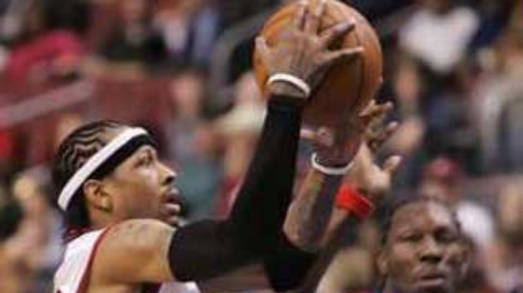 НБА: Айверсон и компания разгромили чемпиона НБА "Детройт"