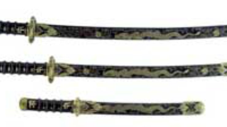 Пограничники нашли в поезде "Москва-Донецк" самурайские мечи