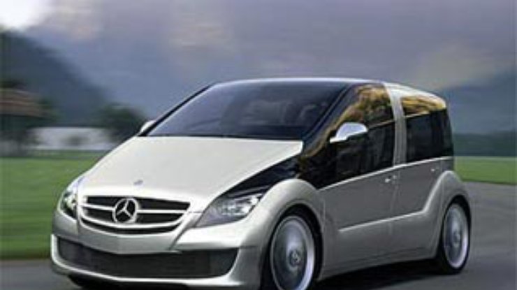 Mercedes показал прототип автомобиля на топливных ячейках