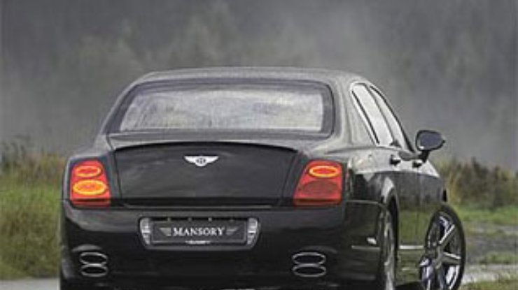 Mansory предлагает сделать седан Bentley еще быстрее