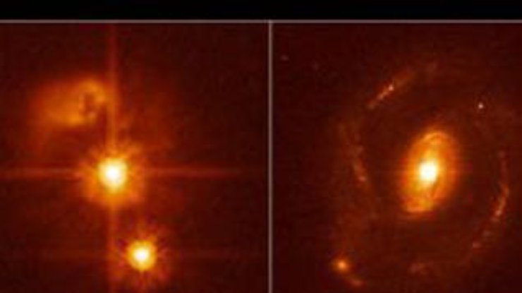 Открыт квазар, который может заслонять своим светом "хозяйскую" галактику