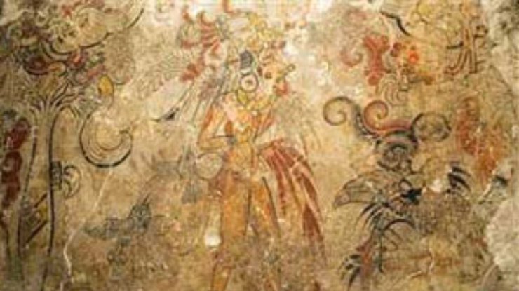 В Гватемале найдена старейшая фреска майя