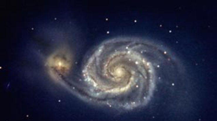 У галактики Туманность Андромеды обнаружен карликовый спутник