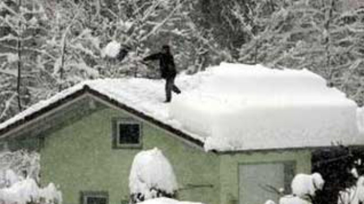 В Германии из-за снегопадов объявлена чрезвычайная ситуация