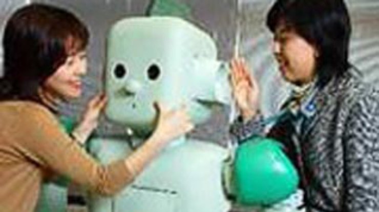 Японцы сделали мягкого робота