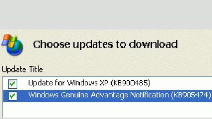 Microsoft проверит подлинность Windows через автообновления