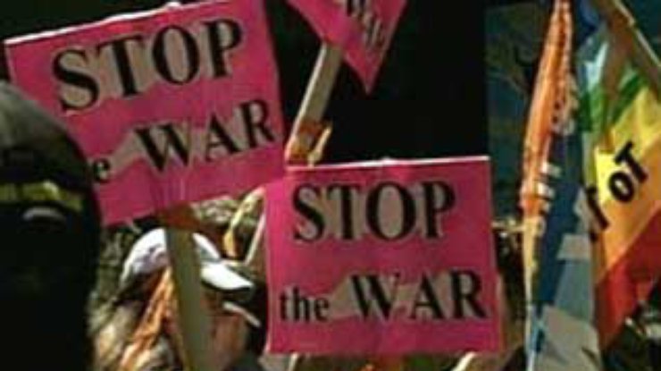 В Нью-Йорке прошла многотысячная акция против войны в Ираке