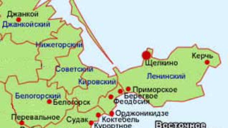 Мэр крымского Щёлкино объявил в городе чрезвычайное положение