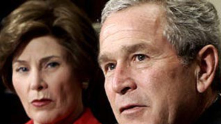Джордж Буш готов развестись с женой