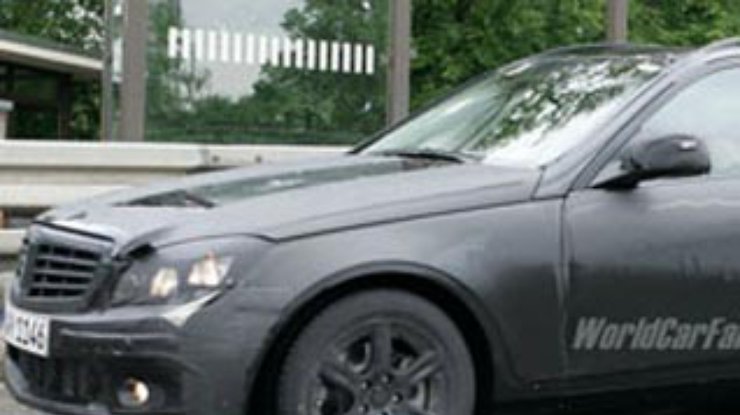 Шпионы засняли Mercedes-Benz C-Class 2008 года