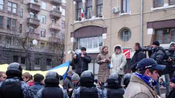 "Русский марш" в Киеве провалился, 39 человек задержаны (Дополнено в 17:10)