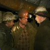 Продолжают акцию протеста горняки шахты "Краснопольевская"