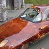 Американец создал деревянный автомобиль