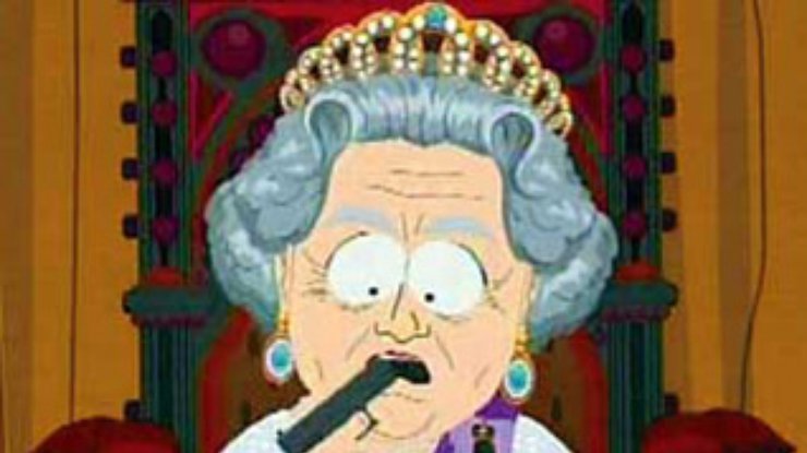 Создатели South Park заставили застрелиться королеву Великобритании