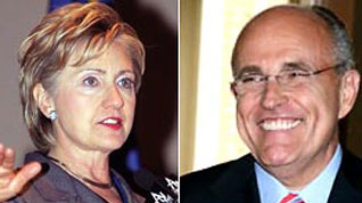 В предвыборной гонке в США лидируют Клинтон и Джулиани