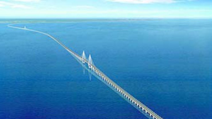 В Китае планируется открытие самого длинного моста в мире