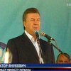 Янукович летал на вертолете в Житомирскую область