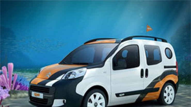 Citroen представила пассажирский вариант фургона Nemo