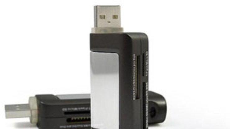 USB-кардридер поможет зарядить мобильный телефон