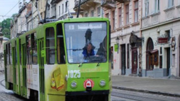 Завтра во Львове будет курсировать трамвай для влюбленных