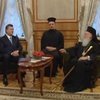 Янукович рассказал Варфоломею I о возрождении духовности