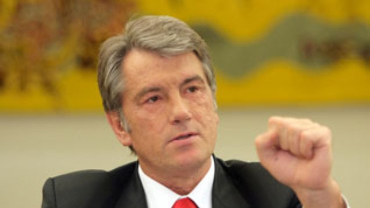 Ющенко обещает референдум по НАТО