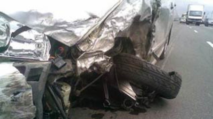 Пьяный водитель спровоцировал две крупные аварии в Киеве