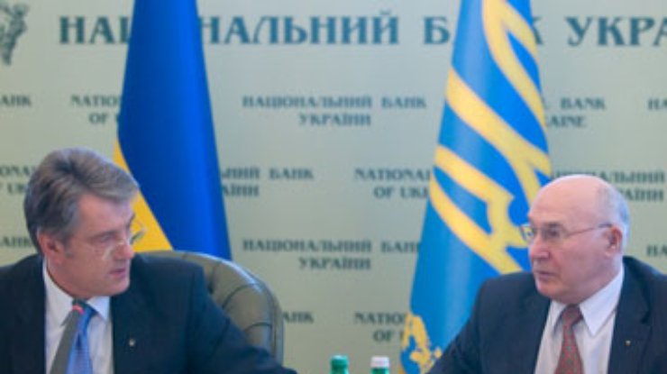 Ющенко приказал НБУ напечатать 3,8 миллиарда гривен для расчетов за газ
