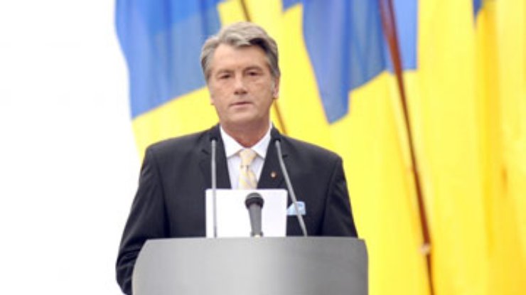 Ющенко отменил свой митинг из-за гриппа