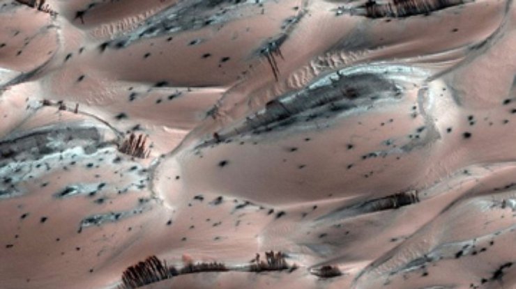 На Марсе растут песчаные "деревья"