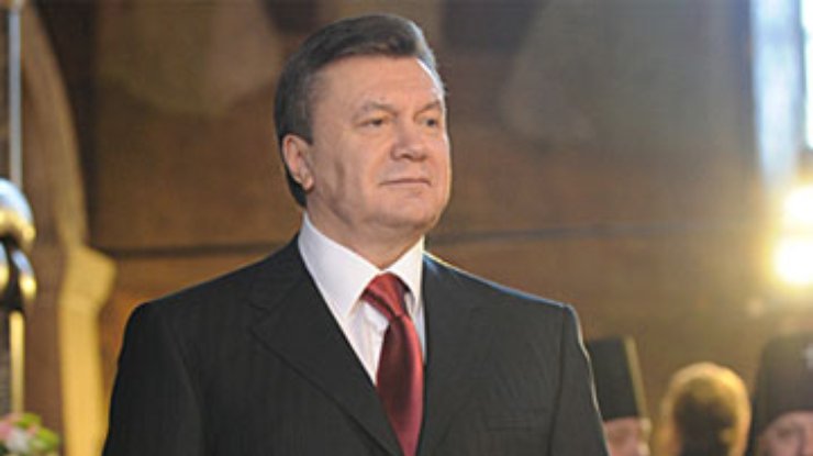 Янукович провел ночь в монастыре