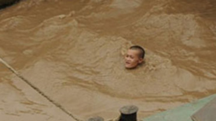 В Северной Корее бушует наводнение