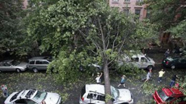 В Нью-Йорке 30 тысяч человек остались без электричества из-за шторма