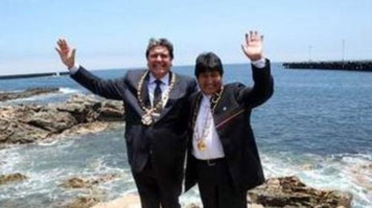 Перу подарила Боливии выход к Тихому океану