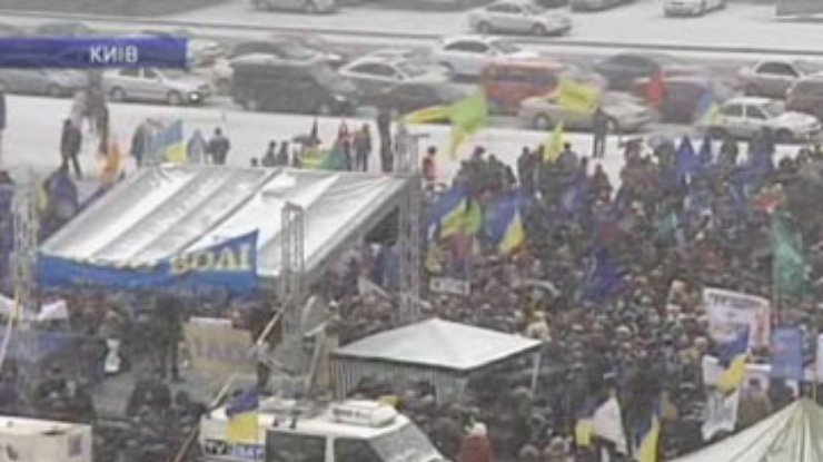 Палаточный городок на Майдане снесли