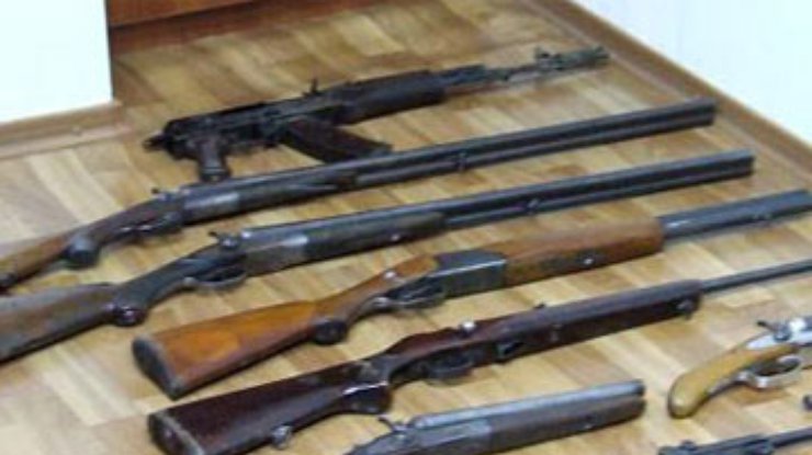 МВД: В Украине растет количество нелегального оружия