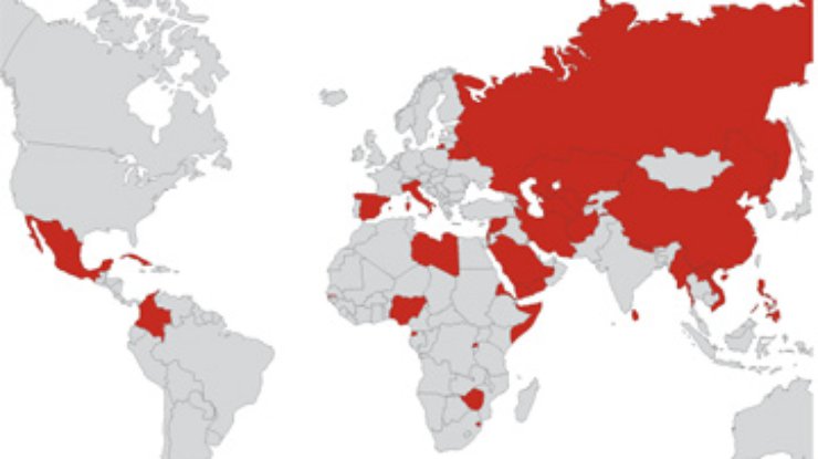 "Репортеры без границ" опубликовали новый список "врагов интернета"