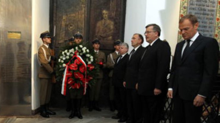 Богослужениями почтили в Польше память погибших в авиакатастрофе под Смоленском