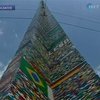Бразильцы построили самую большую в мире башню из кубиков