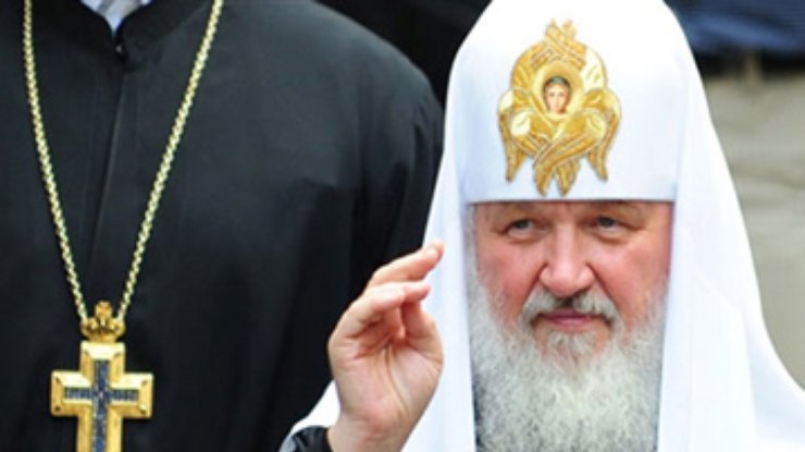 Московский патриарх Кирилл прибыл в Киев
